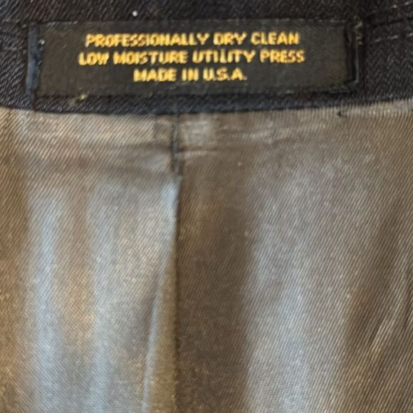 EVAN-PICONE Men’s Wool Blazer Jacket Black Size 46 USA - Picture 8 of 10